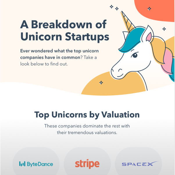 unicorn startups infographic